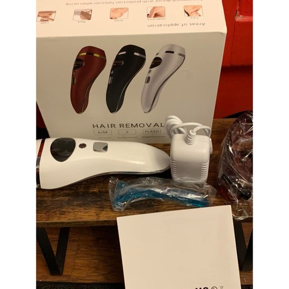 NEW Hair Removal System Permanent Painless 5 Speed Photon Facial Underam Open Bx - Picture 2 of 3